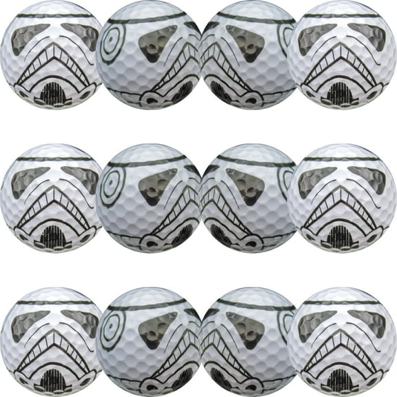 Storm Trooper Golf Balls 12 Pack by GBM GOLF