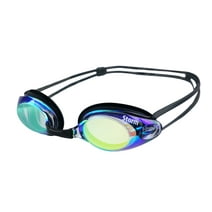 Storm Tsunami Goggle for Swim - Gold Mirror Lenses w/Black Frame