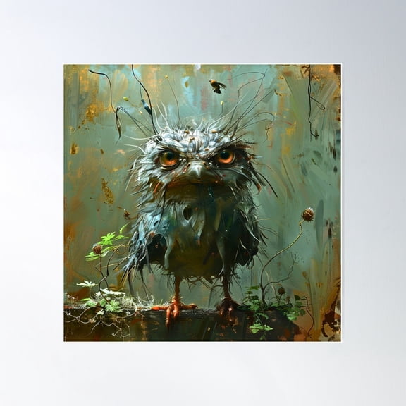 Storm Watcher Poster Wall Art, Modern Wall Decor For Living Room Bedroom, 16X16 UNFRAMED