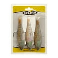thumbnail interactive-video image 1 of Storm WildEye Swim Shad 6" Fishing Lure 7/8oz Bunker 3 pcs, 1 of 3