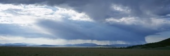 Storm cloud over a landscape Weston Pass Colorado USA Canvas Art - Panoramic Images (36 x 12)
