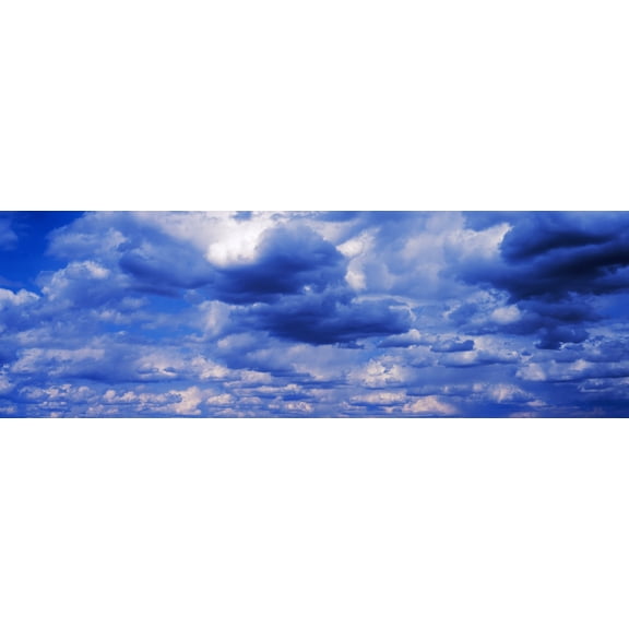Storm clouds in the sky Canvas Art - Panoramic Images (27 x 9)