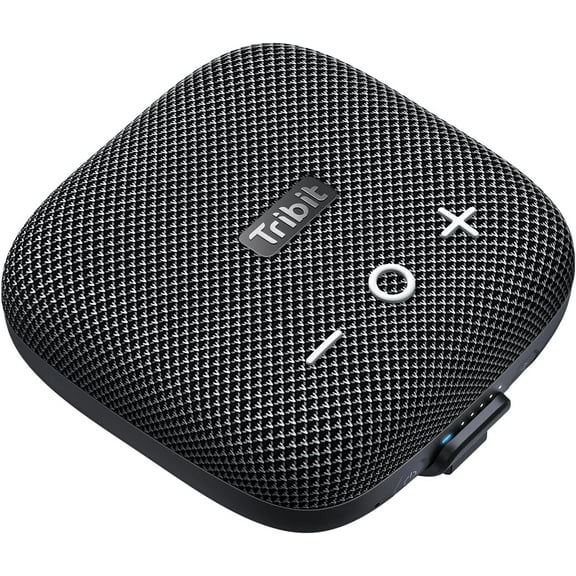 StormBox Micro 2 Wireless Portable Speaker: 10W Loud Deep Bass Sound, IP67 Waterproof Bike Speaker with Bluetooth 5.3, 12H Playtime, TWS Pairing for Camping Travel Hiking