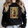 thumbnail image 1 of StormFit30 Allegory of the Holy Eucharist Miguel Cabrera Art Graphic Sweatshirt, for Unisex, up to size 5XL., 1 of 3
