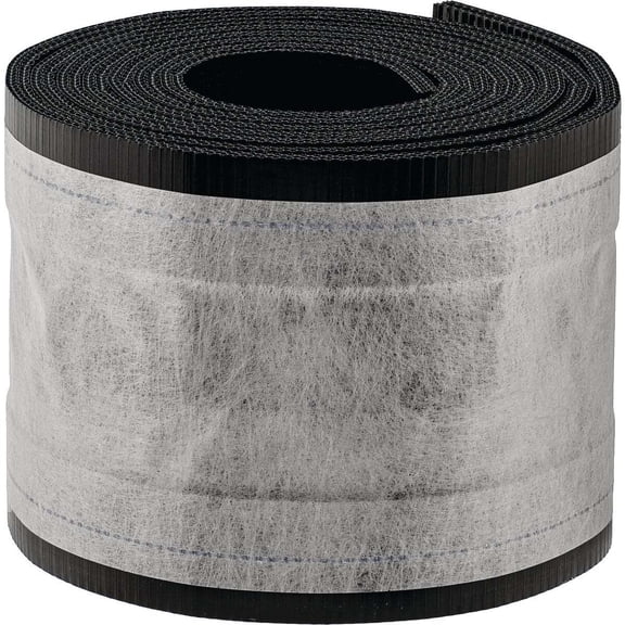 Quarrix StormStop Ridge Vent 9 In. x 20 Ft. Roll 58785 Standard Mounting Hardware, Drop-In Replacement