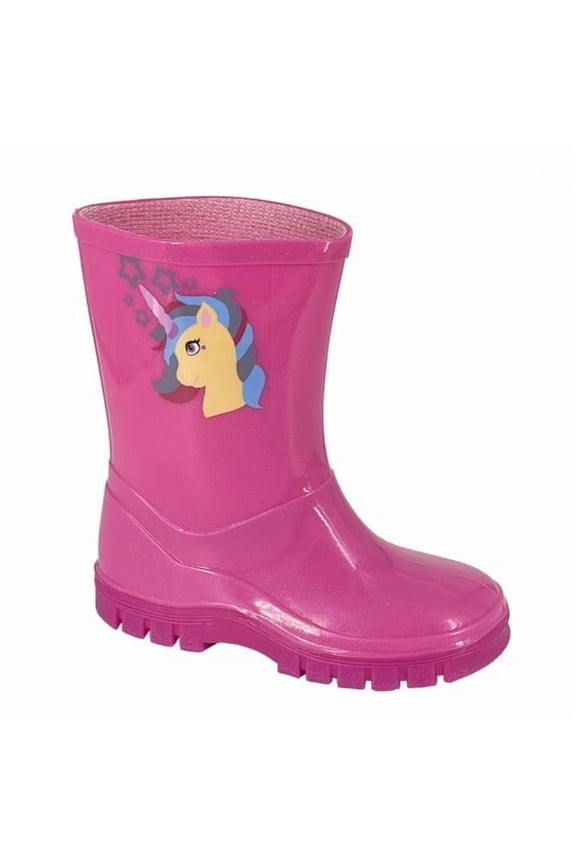 Girls Fantasy Unicorn Wellington Boots