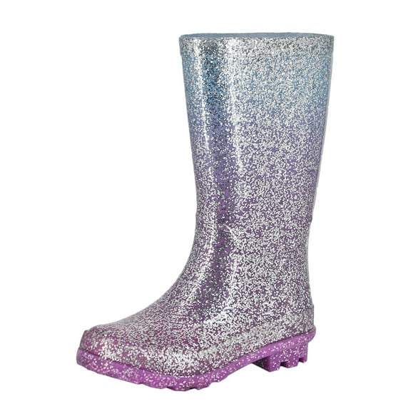 StormWells Girls Glitter Galoshes