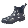 thumbnail image 1 of StormWells Womens Paw Print Galoshes, 1 of 3