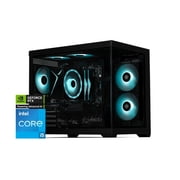 STORMCRAFT Gaming PC SIRIUS Intel Core i5-14400F NVIDIA GeForce RTX 5060   AI Powered 32GB DDR5 6000MHz RGB 2TB NVMe SSD 650W PSU Windows 11 Home - SI1440FCC-560N1