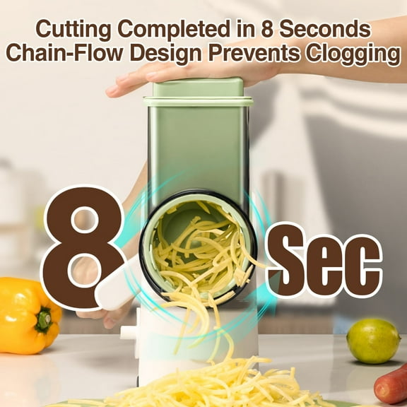 Storming-X8 Master Your Kitchen With Our Compact Multi-Function Slicer Turn Fresh Ingredients Into Perfect Meals, Effortlessly Enjoy Your Kitchen Life More