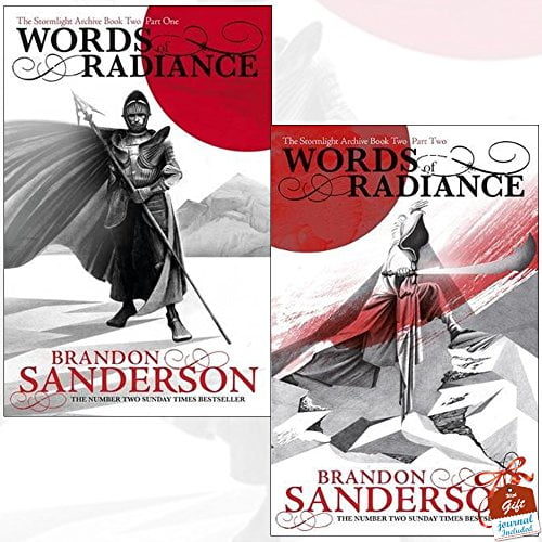 Stormlight Archive Book Two Brandon Sanderson Collection 2 Books Set