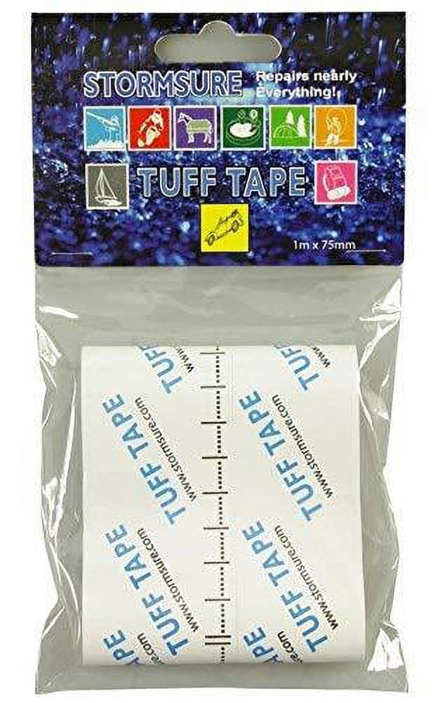 Stormsure Tuff Tape Assorted Self Adhesive Patch Set 6-Pack, Waterproof and Airtight