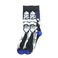 thumbnail image 1 of Stormtrooper Cartoon Socks, Fun Novelty Mens/Womens Crew Character Socks, 1 of 1