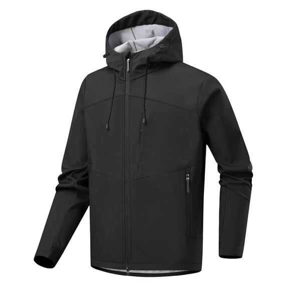Stormtrooper Jacket for Mens Open-Front Full-Zip Jackets Windproof Rainproof Sweat Jackets Athletic Stretch Relaxed Fit Hoodies Wind Resistant Windbreaker Sweater Jacket Blazer