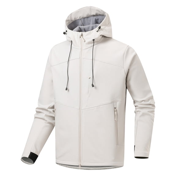 Stormtrooper Jacket for Mens Open-Front Full-Zip Jackets Windproof Rainproof Sweat Jackets Athletic Stretch Relaxed Fit Hoodies Wind Resistant Windbreaker Sweater Jacket Blazer