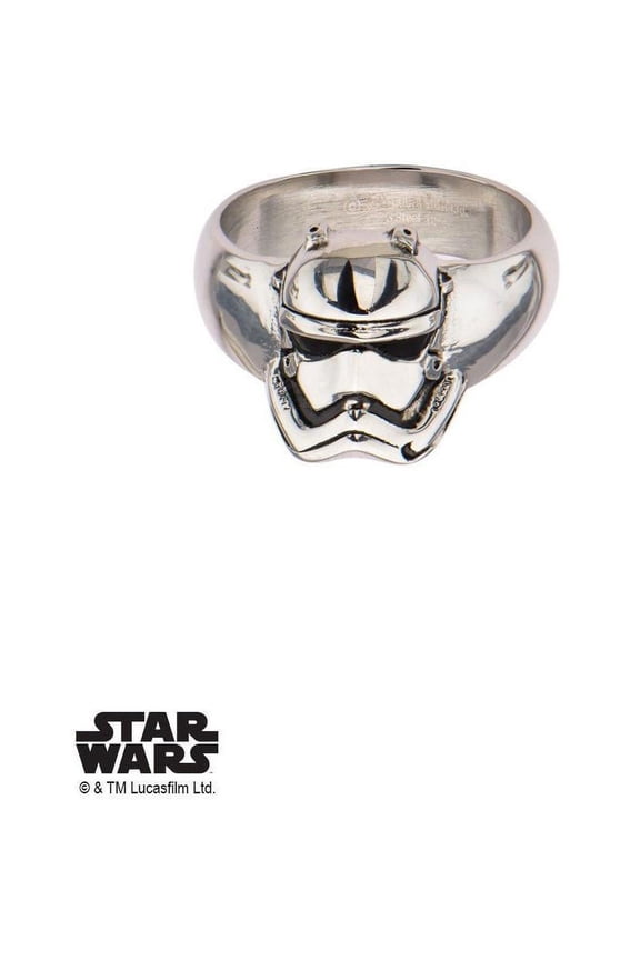 Stormtrooper Ring - Chrome