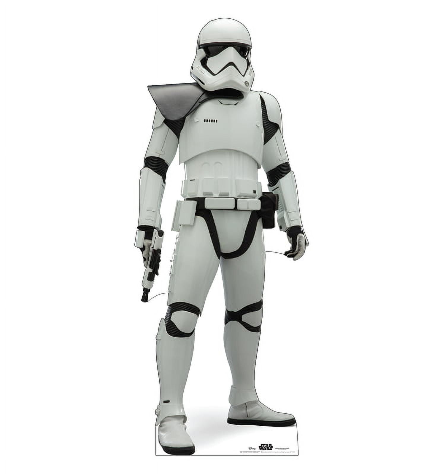 73'' White and Black Cardboard Stormtrooper Standup