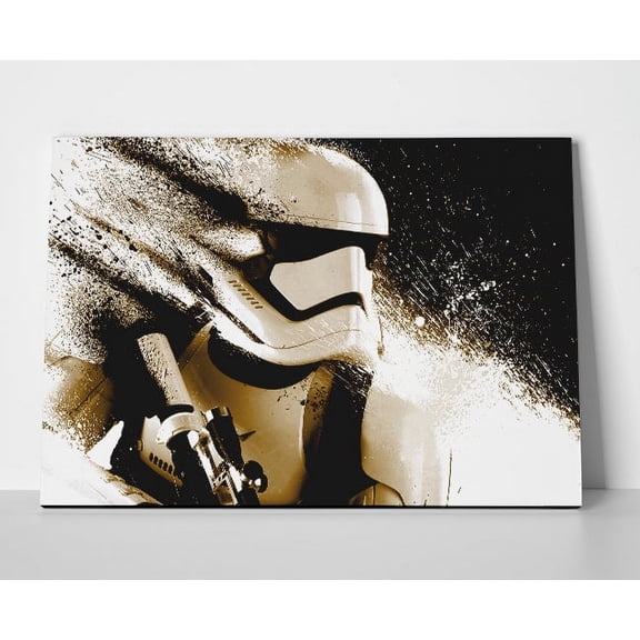 Stormtrooper Star Wars Poster or Wrapped Canvas