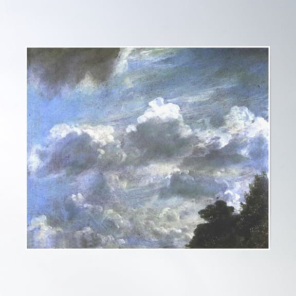 Stormy Clouds - John Constable Poster Wall Art Modern Wall Decor Art