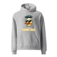 thumbnail image 1 of Stormy Duck Unisex Oversized Hoodie (Athletic Heather, S), 1 of 2
