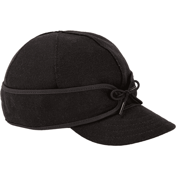 Stormy Kromer The Original Stormy Kromer Cap Size, Black, Size 7.625