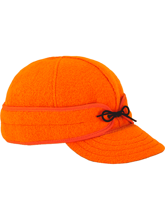 The Original Stormy Kromer Cap Size, Blaze Orange, Size 7.375