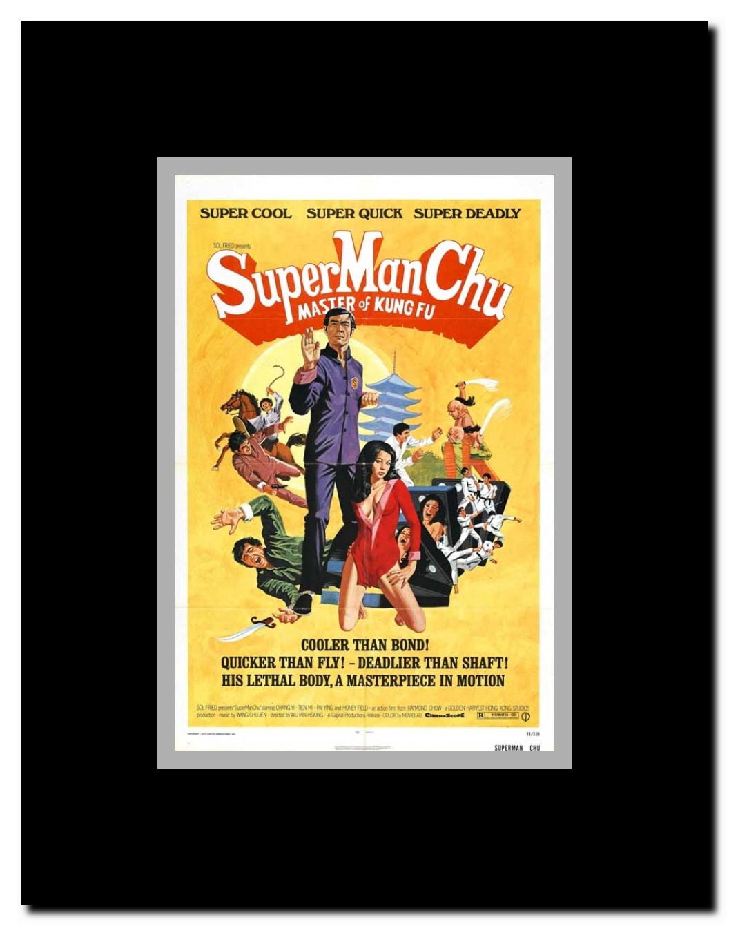 Stormy Sun Framed Movie Poster