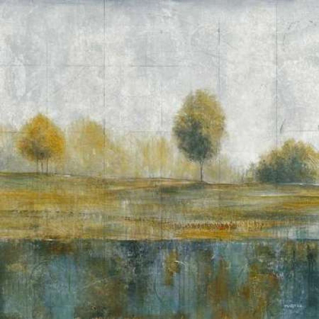 Stormy Weather III Canvas Art - Cheryl Martin (24 x 24)
