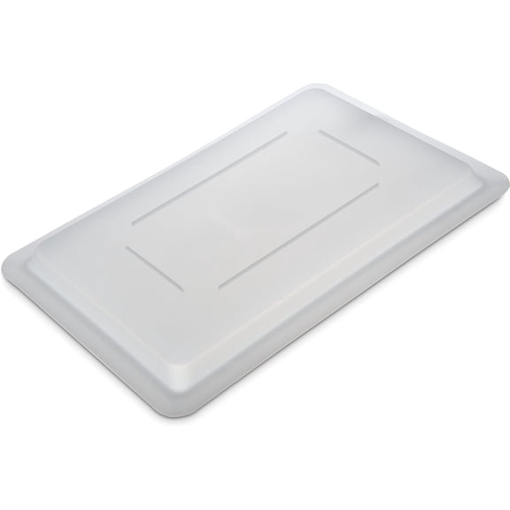 Storplus Food Storage Container Lid Lock-Tight with Stackable Design for Catering, Buffets, Restaurants, Polyethylene (Pe), 18 x 12 Inches, White