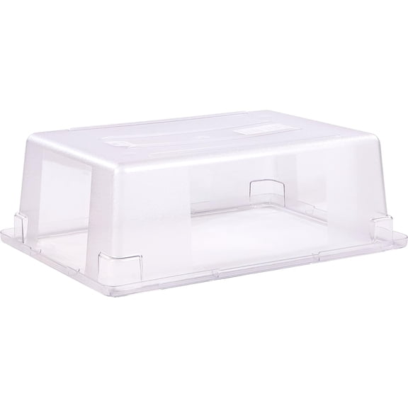 Storplus Food Storage Container with Stackable Design for Catering, Buffets, Restaurants, Polycarbonate (Pc), 12.5 Gallons, Clear