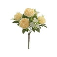 thumbnail image 1 of Storsr 6-Head Rose Peony - Realistic Silk Flowers for Home, Office, Wedding & Party Decoration, Multi-Purpose Floral Arrangement, 1 of 5