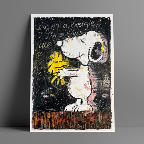 Storstar Daydreamer Poster, Hand-Painted Oil Paste, A4, A3, A3+ Sizes, Unframed Paper Poster 8x12in