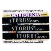 Storus Rubberband Wallet, Slim Elastic Band Precisely Engineered to Hold Credit Cards, IDs + Money With 1 Wrap for Men, Teens, Gag Gift, Novelty 6pcs