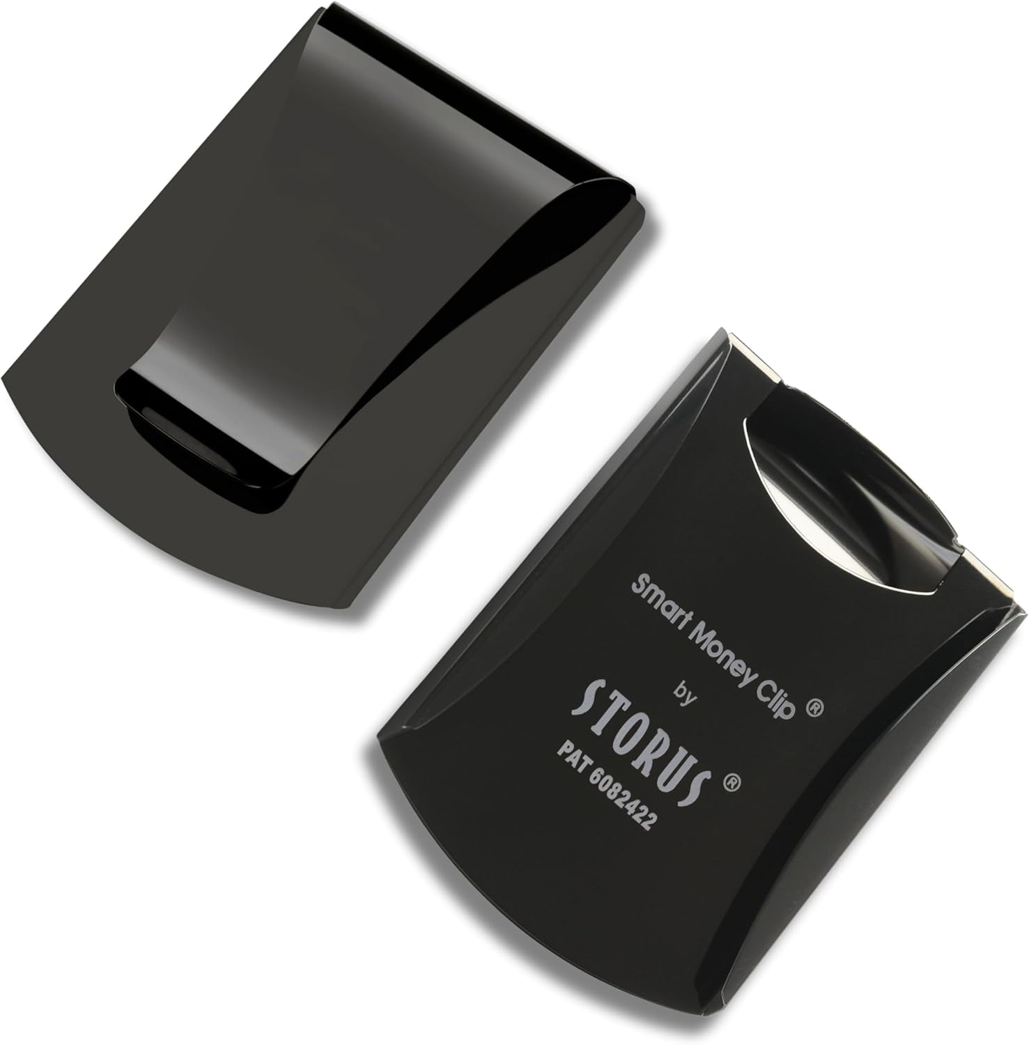 Storus Geldklammer Edelstahl - Doppelseitig Mit Clip & Kartenfach