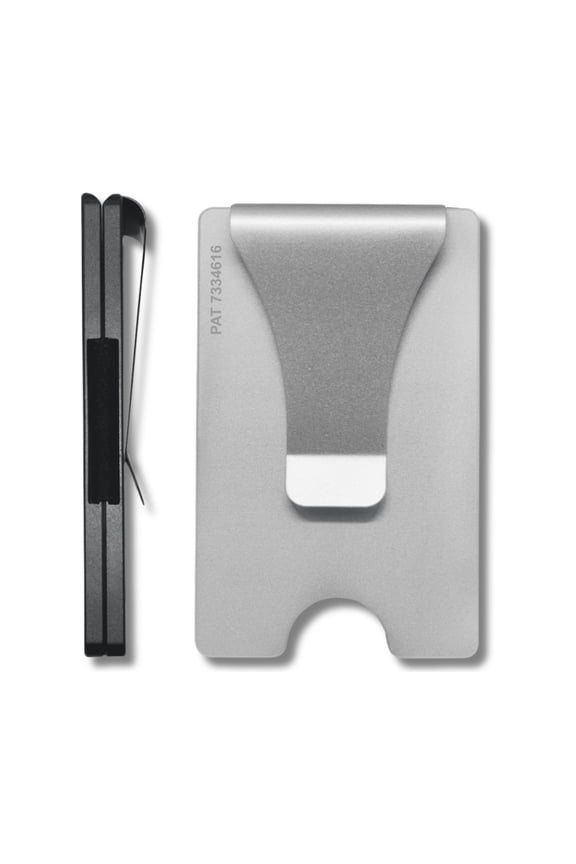 Smart Wallet Aluminum Premium Men's with Card Holder Money Clip Slim Minimalist RFID Blocking Front Pocket