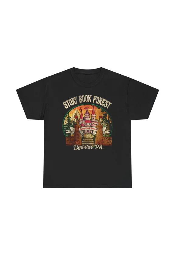 Story Book Forest Pennsylvania Amusement Park Family Theme Unisex T-Shirt, up to size 5XL
