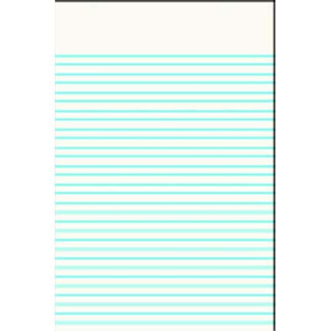 Story Chart Pad, 2 x 3 Ft. - 1 In. Ruling, White