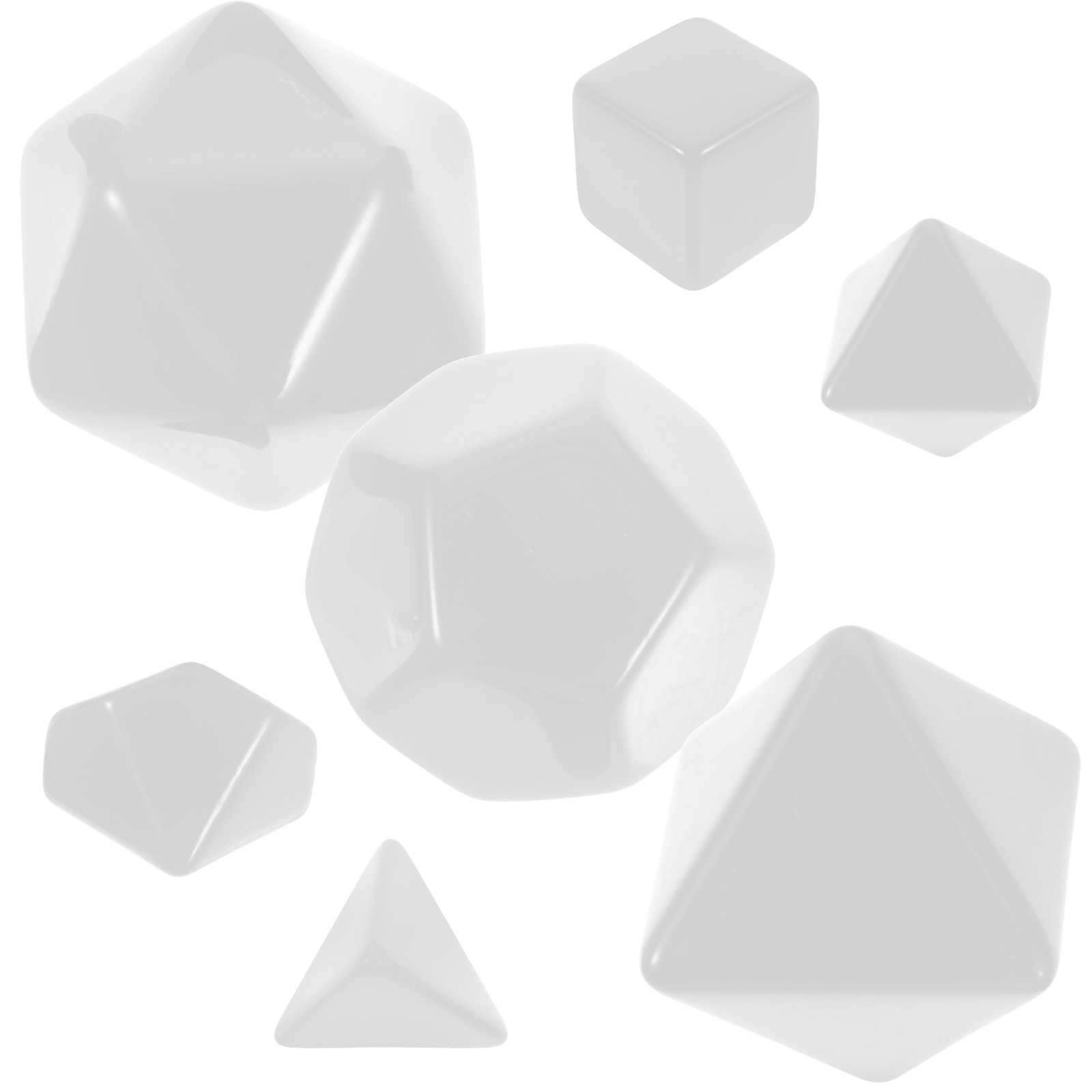 Story Cubes Dry Erase Dice Rpg Blank Suit for Kids Diced Game Props