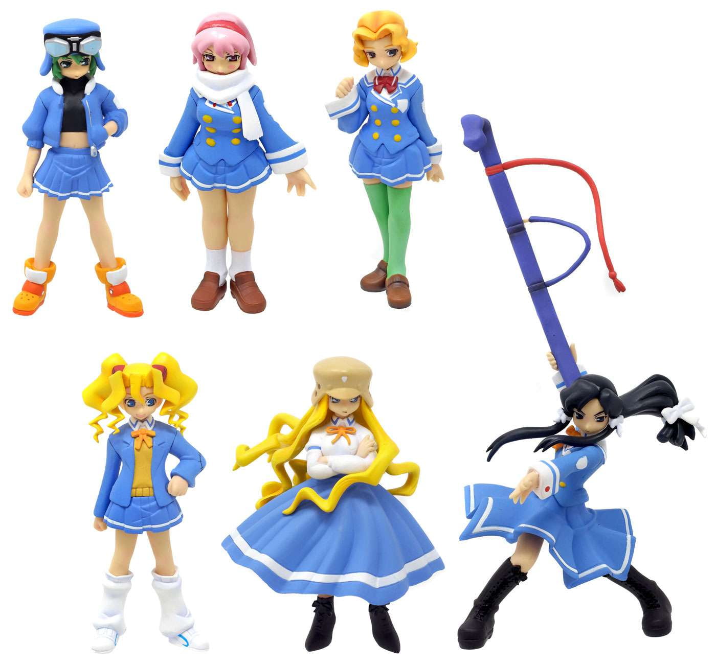 Story Image Figure Kujibiki Unbalance Set of 6 PVC Figures