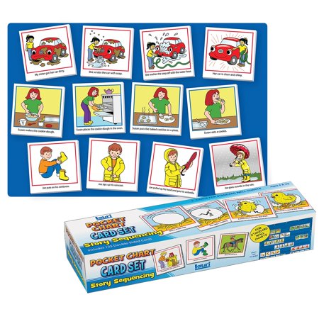 Story Sequencing Wall Pocket Chart Card Set