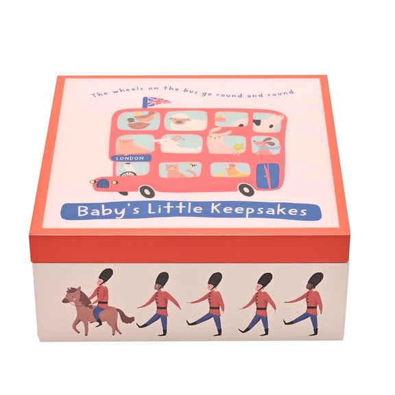 Story Time Keepsake Box - Wheels On The Bus