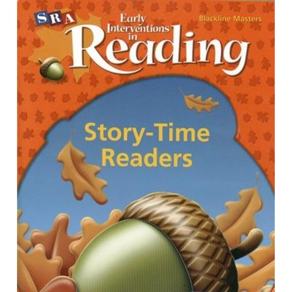 Pre-Owned Story-Time Readers Blackline Masters (SRA EARLY INTERVENTIONS IN READING) Paperback