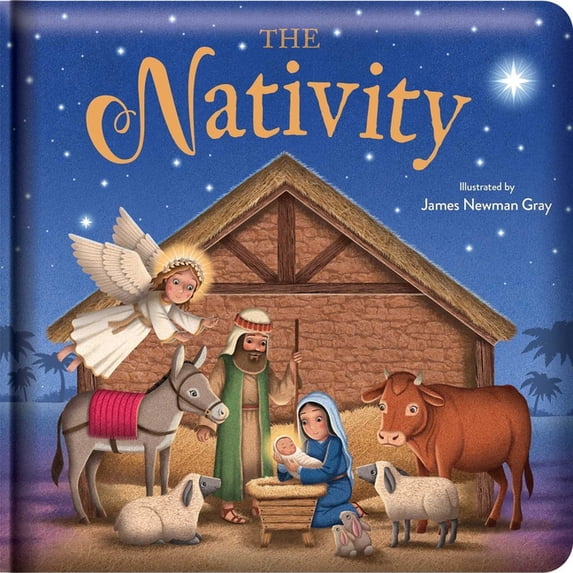 Story Time The Nativity: Padded Board Book: Picture Storybook, (Board Book)