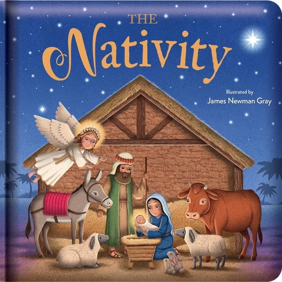 Story Time The Nativity: Padded Board Book: Picture Storybook (Board Book)