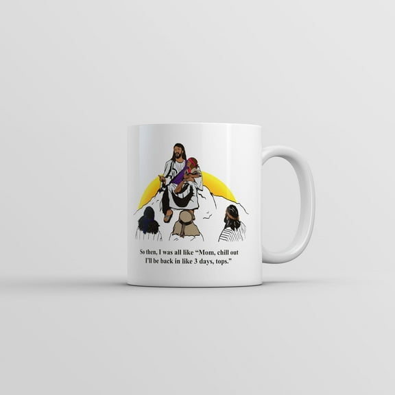 Story Time With Jesus Mug Funny Easter Sunday Coffee Cup