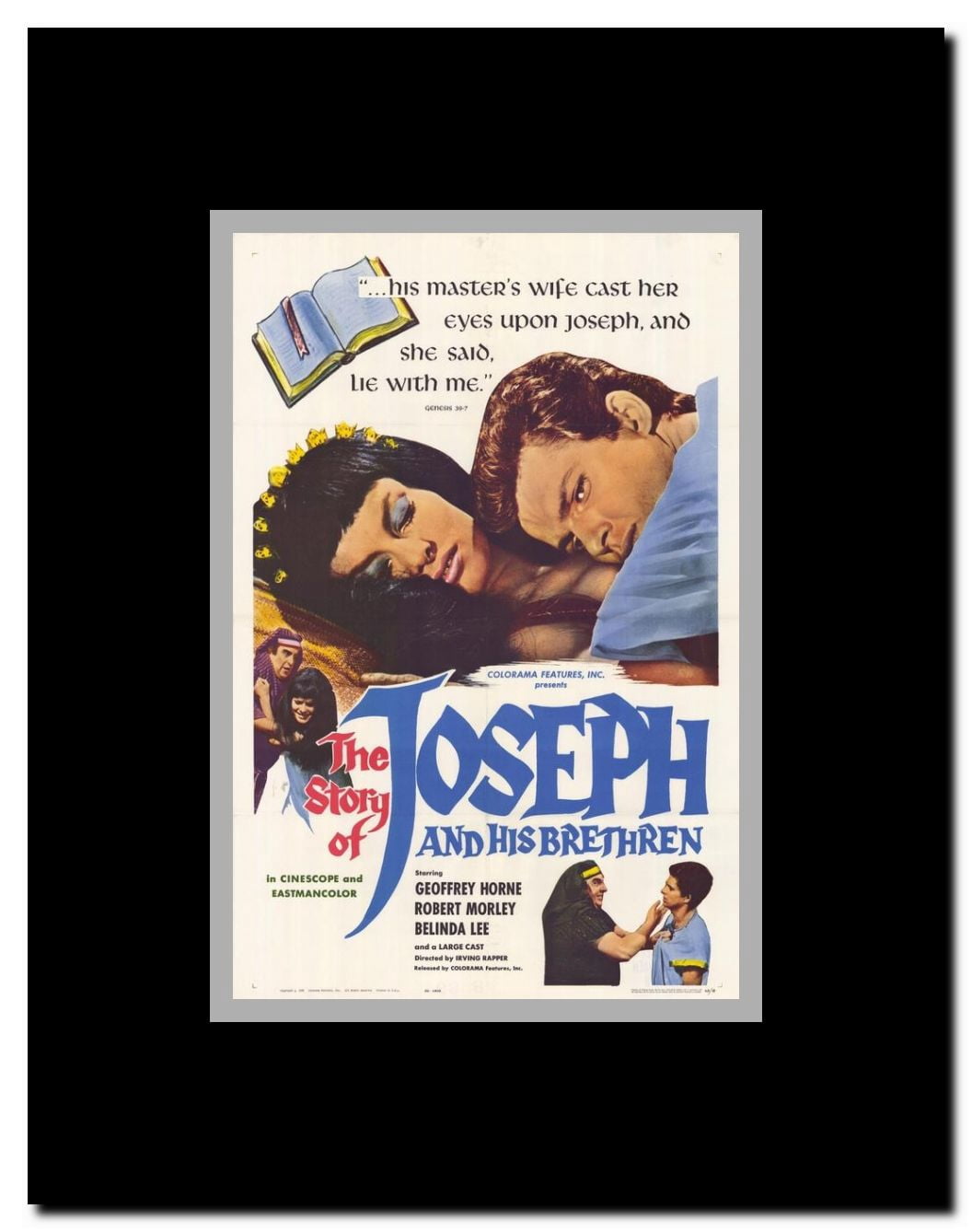 Story of Joseph and His Brethren Framed Movie Poster
