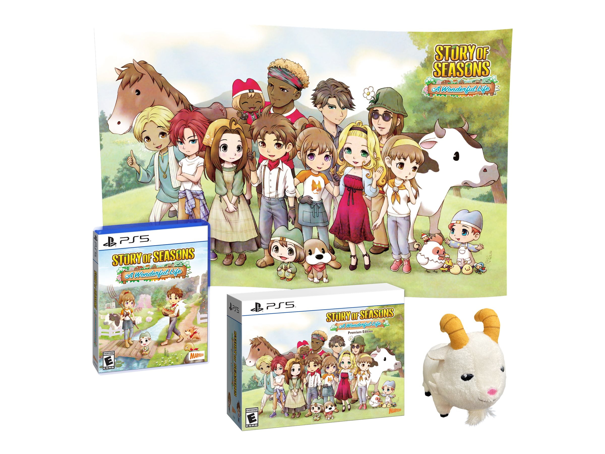 Story of Seasons A Wonderful Life Premium Edition for on sale Nintendo Switch