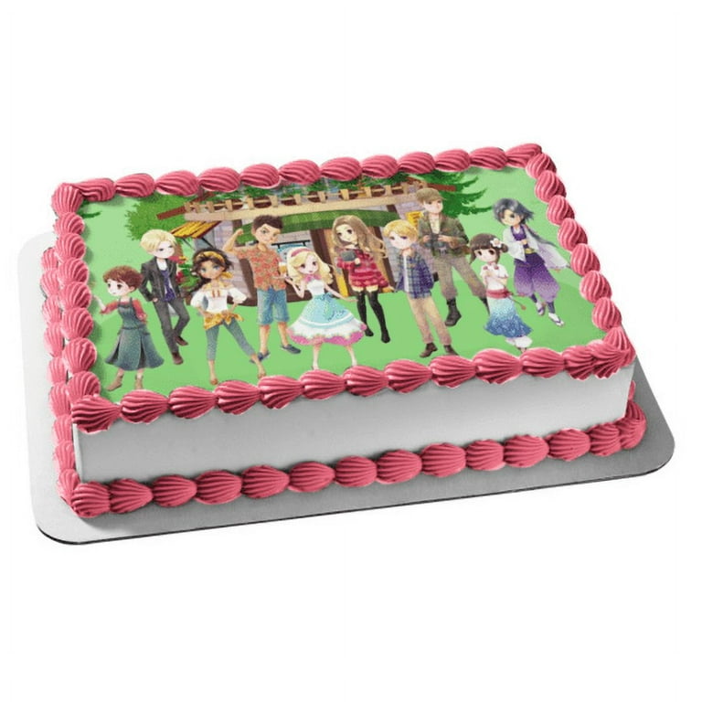 Descendants A4 Edible Icing Cake Image - Kids Themed Party Supplies