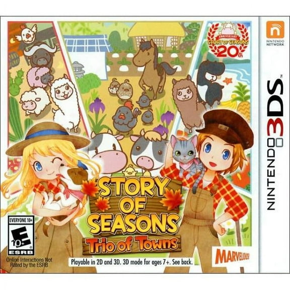 Story of Seasons: Trio of Towns [Nintendo 3DS]