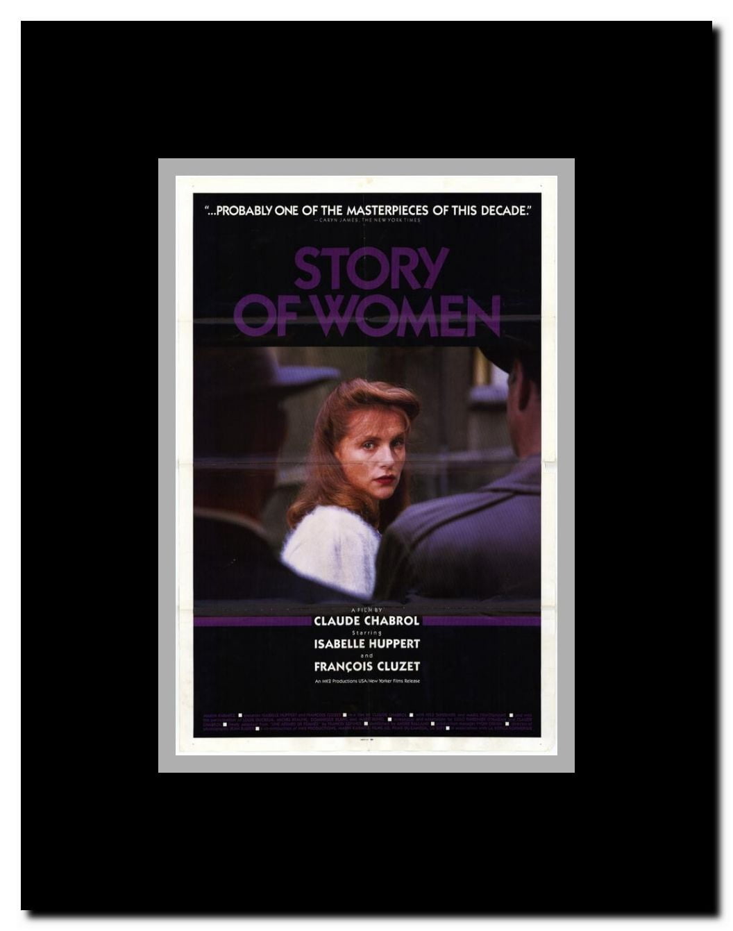 Story of Women Framed Movie Poster